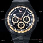 Copy Porsche Design Flat Six Chronograph Black-Gold Watches